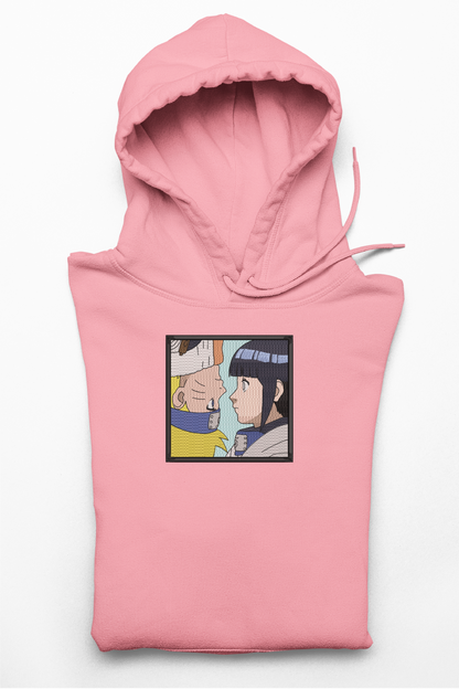 Hanorac anime brodat cu Naruto & Hinata din Naruto Shippuden
