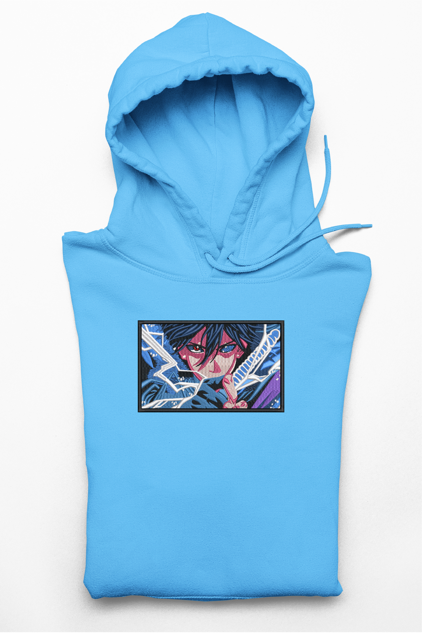 Hanorac anime brodat cu Sasuke din Naruto Shippuden