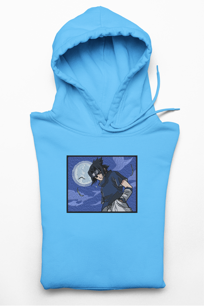 Hanorac anime brodat cu Sasuke din Naruto Shippuden