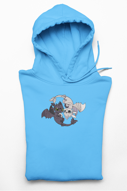 Hanorac anime brodat cu Toothless
