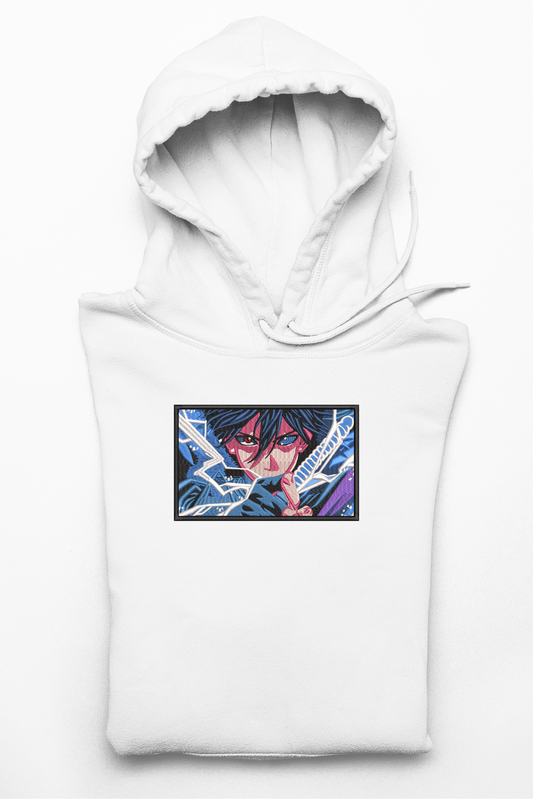 Hanorac anime brodat cu Sasuke din Naruto Shippuden