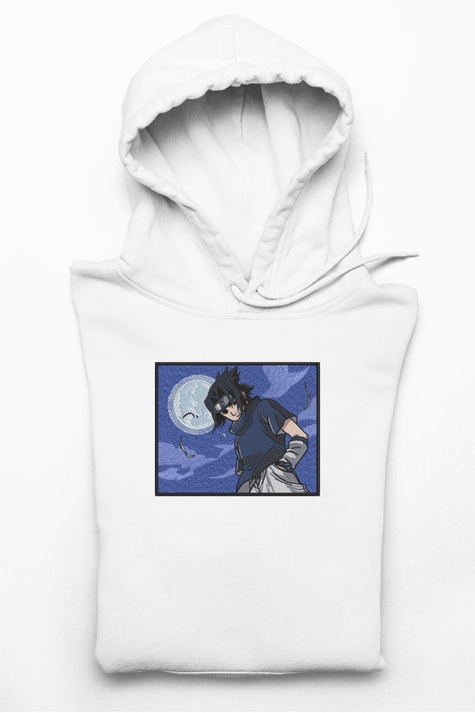 Hanorac anime brodat cu Sasuke din Naruto Shippuden