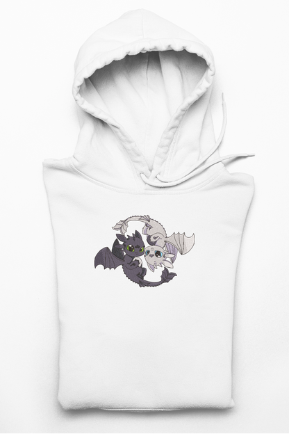 Hanorac anime brodat cu Toothless
