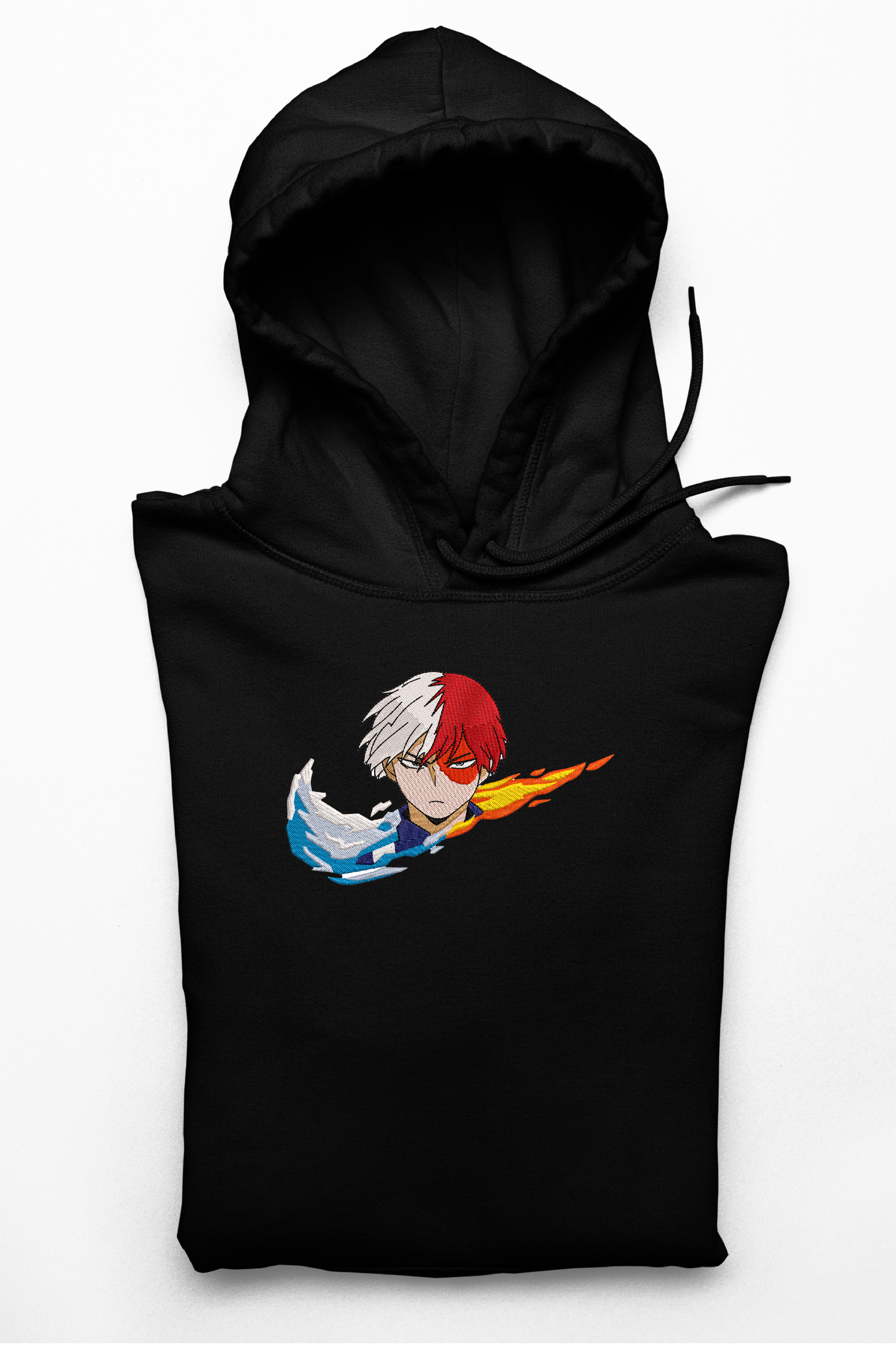 Hanorac anime brodat cu Todoroki din My Hero Academia