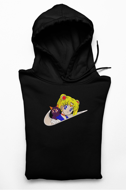 Hanorac anime brodat cu Sailor Moon