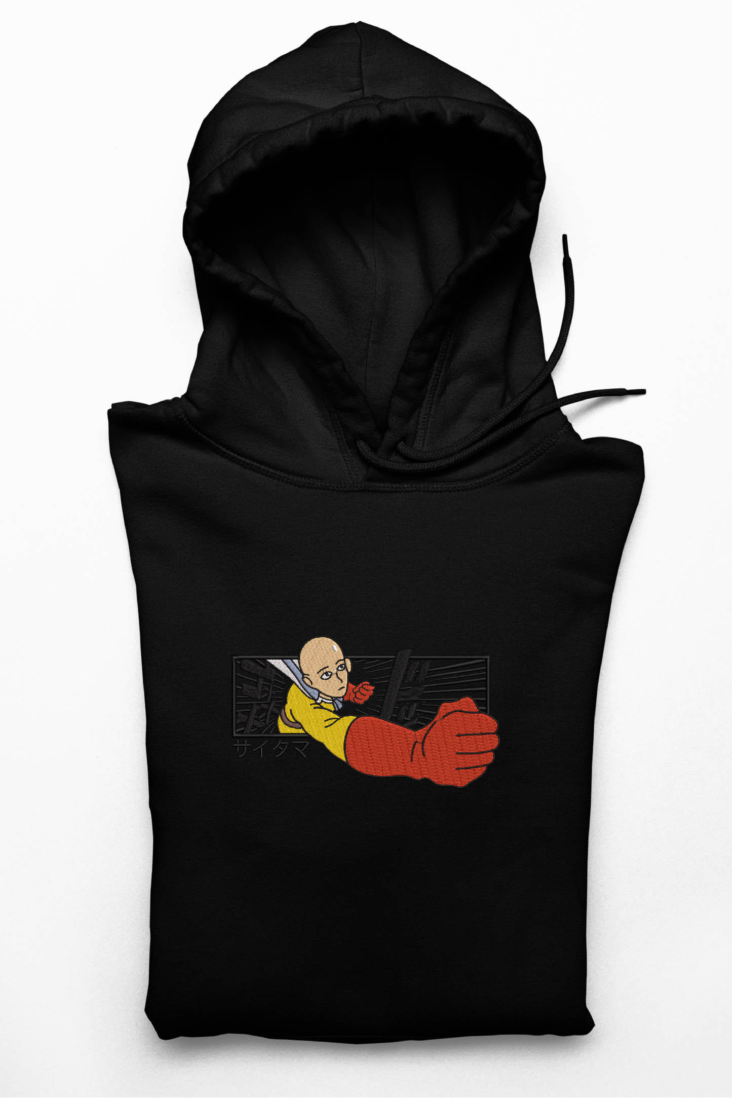 Hanorac anime brodat cu One Punch Man