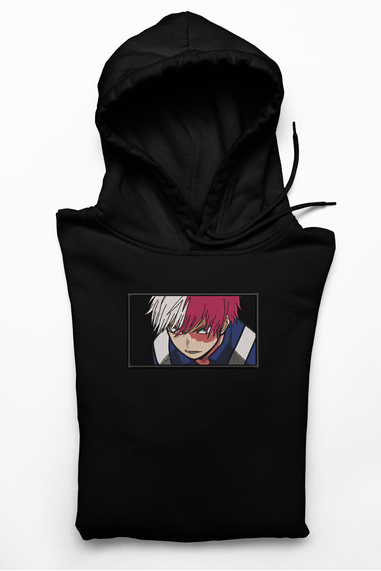 Hanorac anime brodat cu Todoroki v3 din My Hero Academia