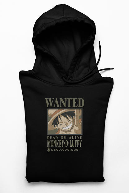 Hanorac anime brodat cu Bounty Luffy din One Piece