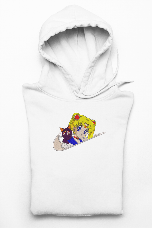 Hanorac anime brodat cu Sailor Moon