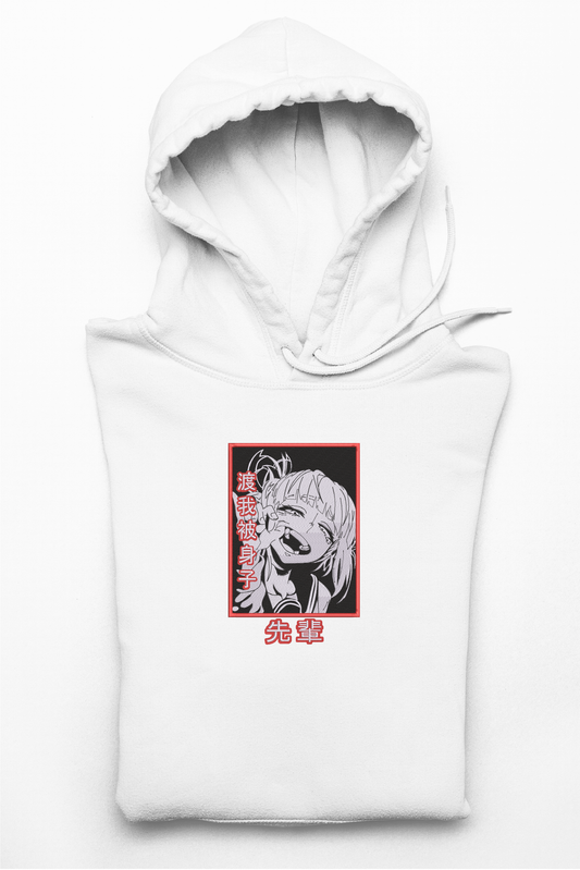 Hanorac anime brodat cu Toga Himiko din My Hero Academia