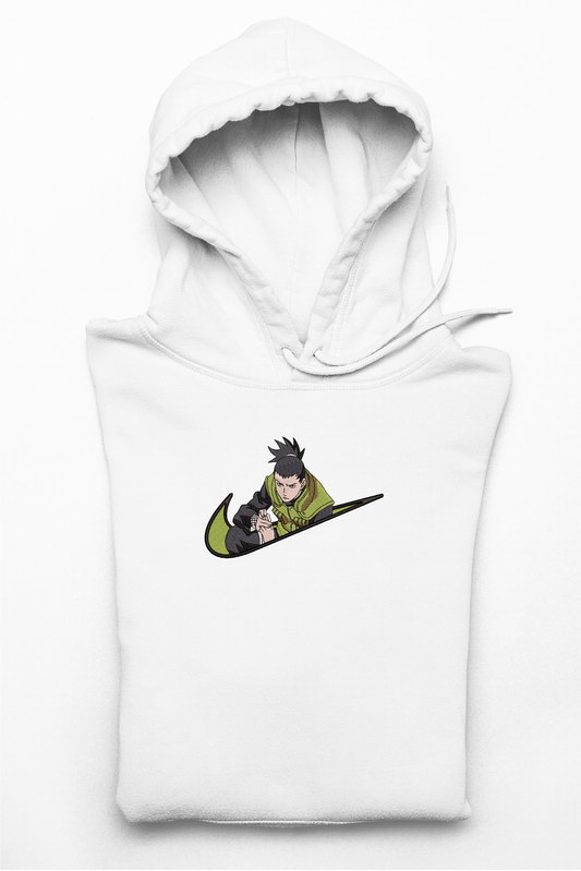 Hanorac anime brodat cu Shikamaru din Naruto Shippuden