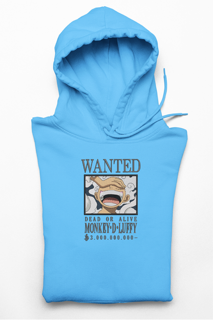 Hanorac anime brodat cu Bounty Luffy din One Piece