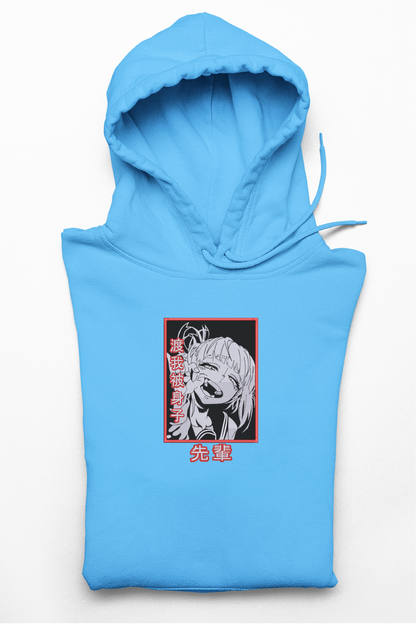 Hanorac anime brodat cu Toga Himiko din My Hero Academia