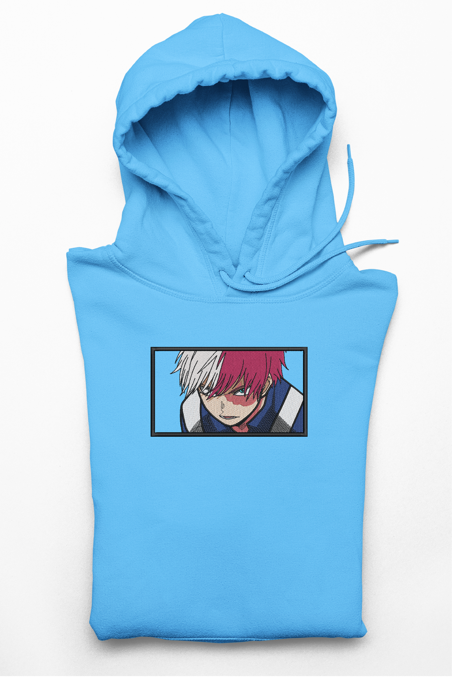 Hanorac anime brodat cu Todoroki v3 din My Hero Academia