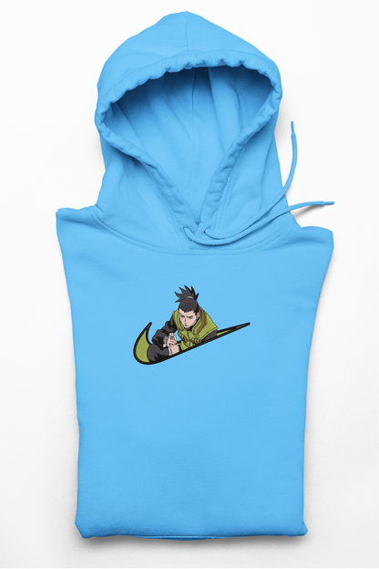 Hanorac anime brodat cu Shikamaru din Naruto Shippuden