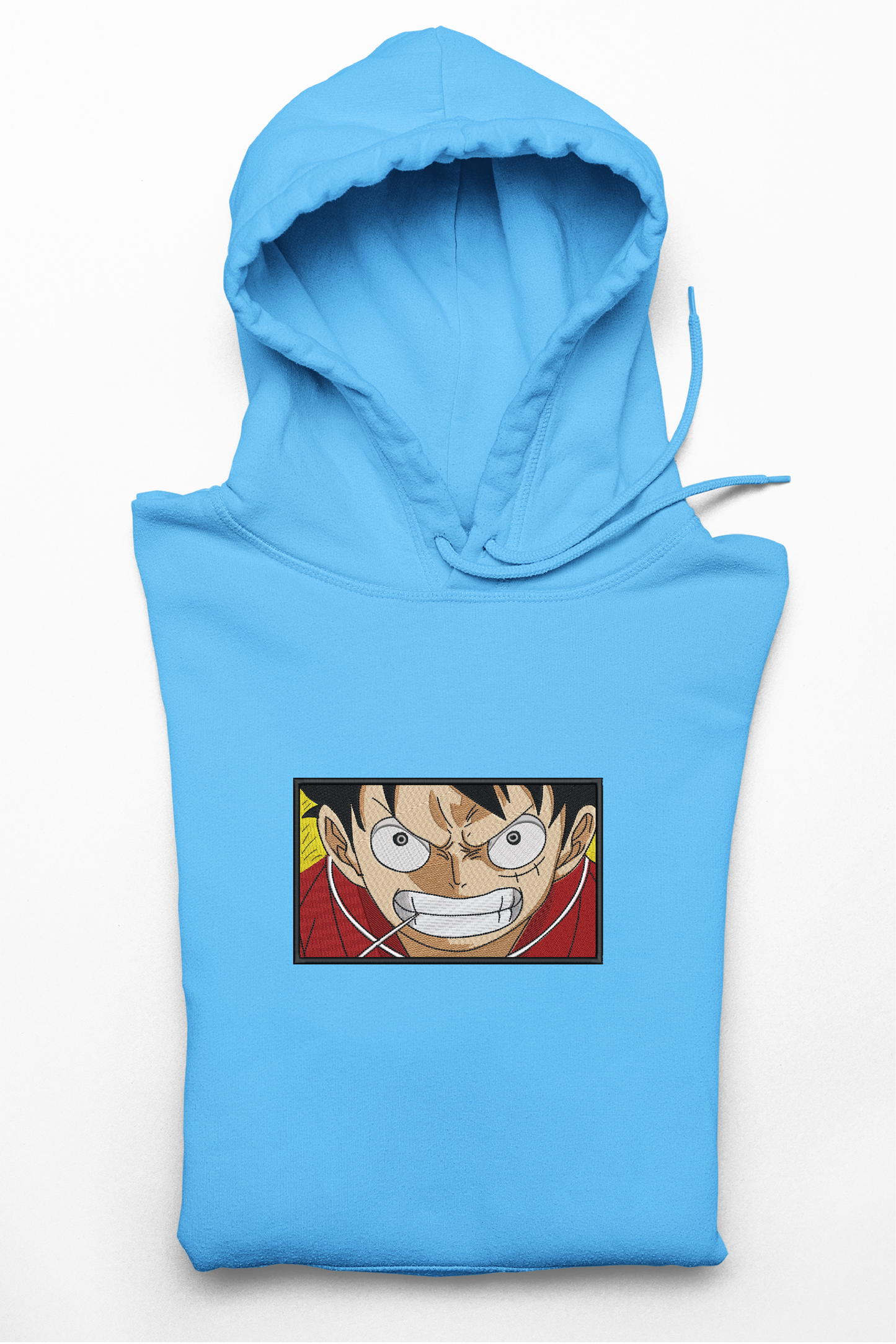 Hanorac anime brodat cu Luffy din One Piece