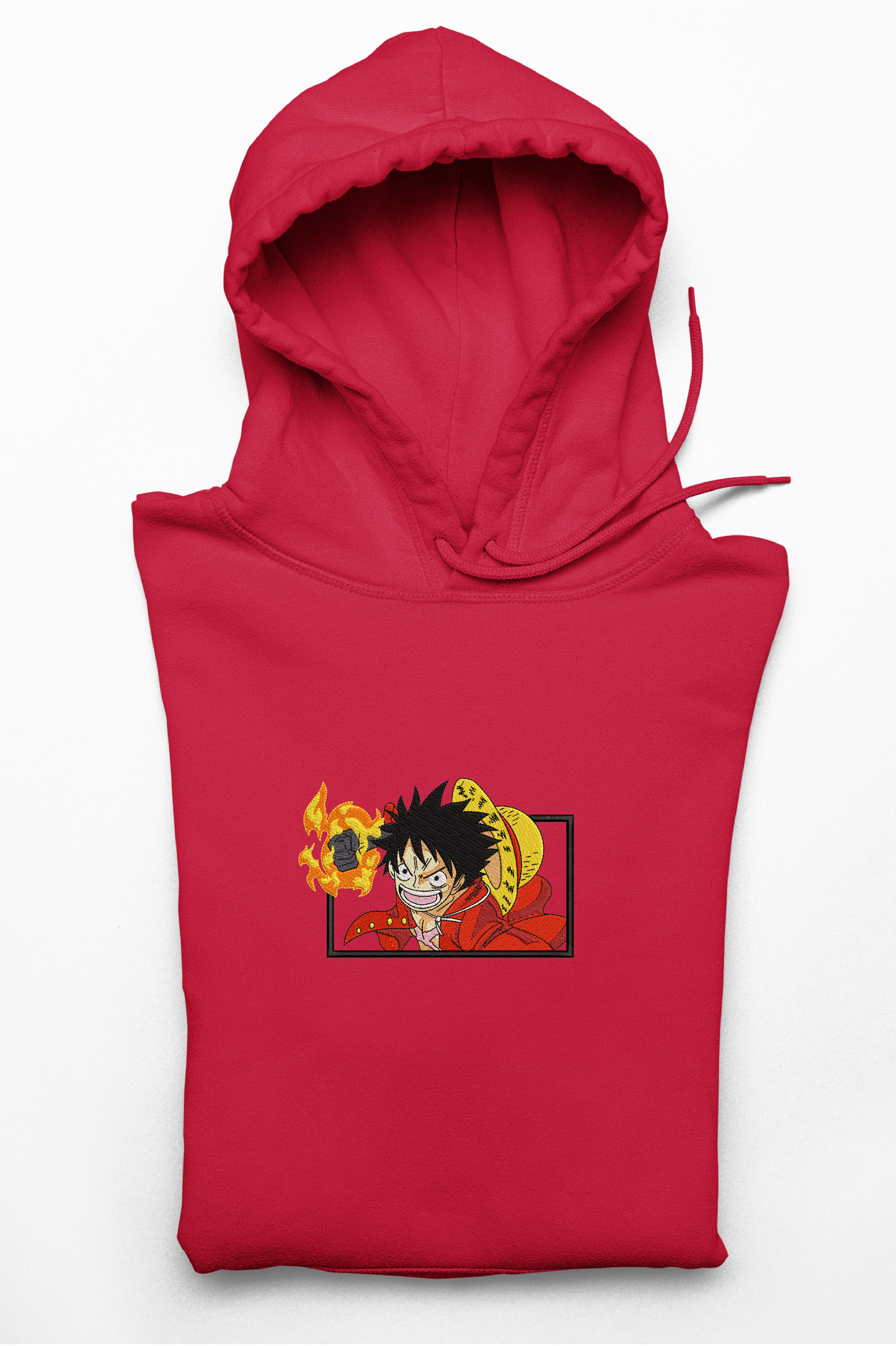 Hanorac anime brodat cu Luffy din One Piece