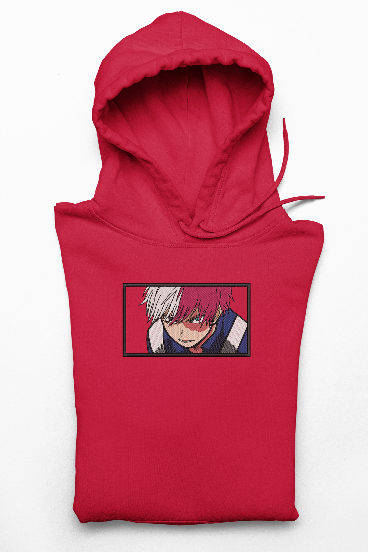 Hanorac anime brodat cu Todoroki v3 din My Hero Academia