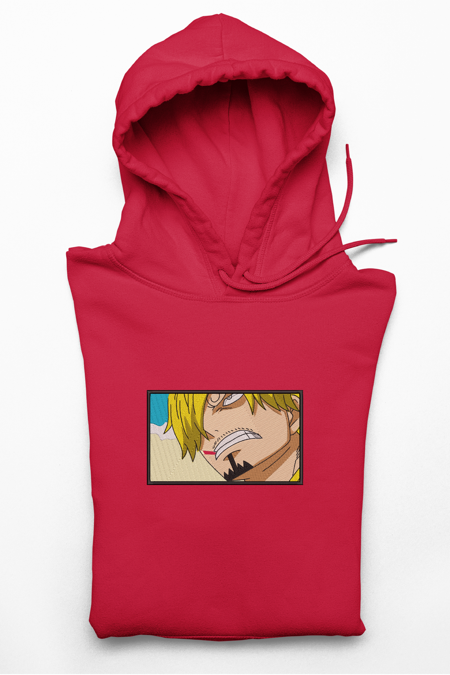 Hanorac anime brodat cu Sanji din One Piece