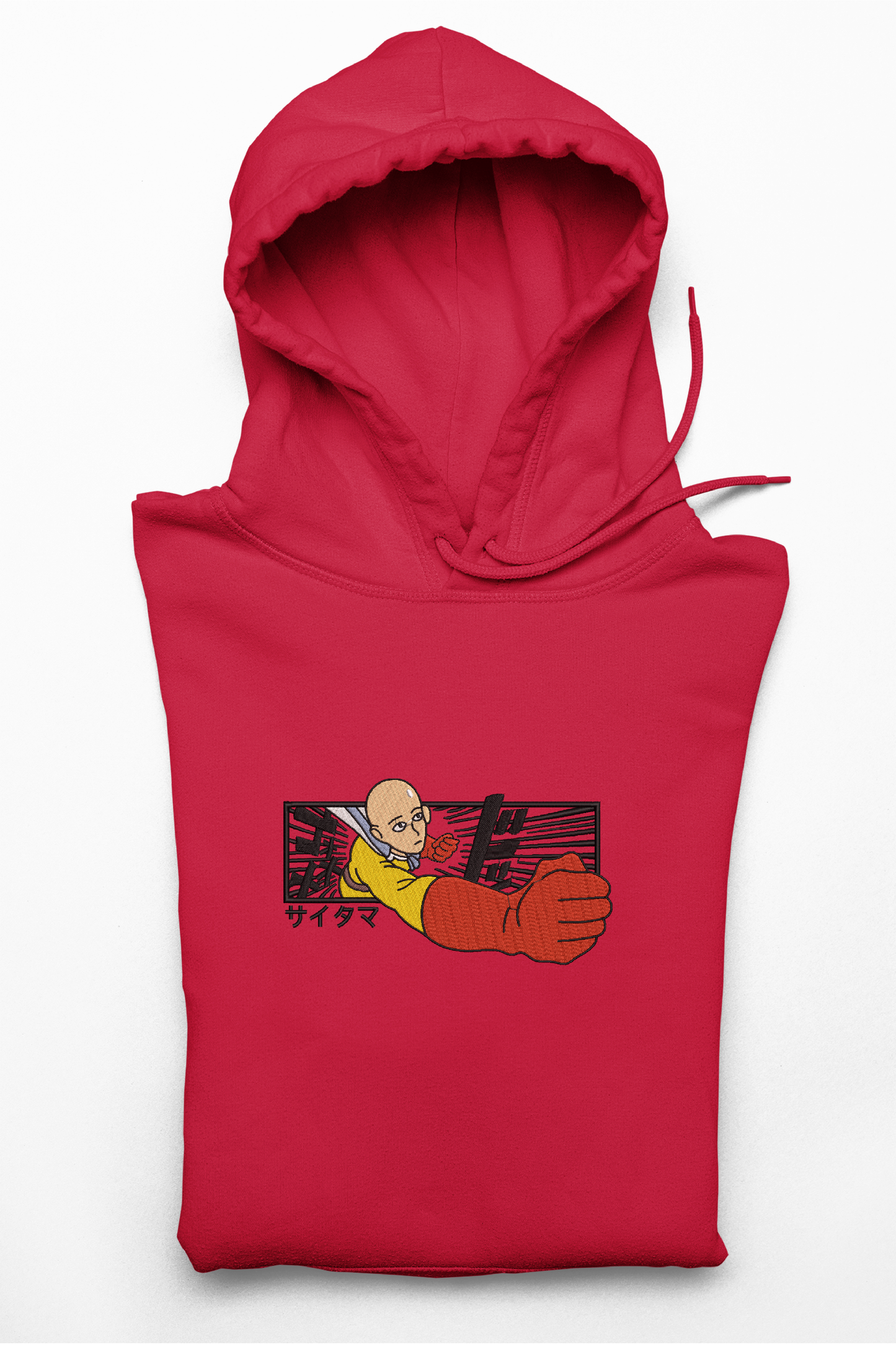 Hanorac anime brodat cu One Punch Man