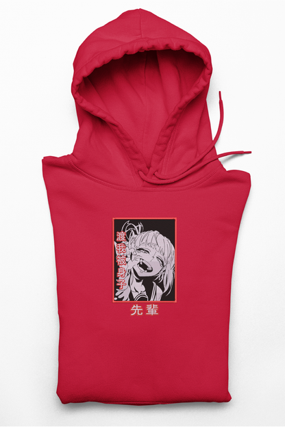 Hanorac anime brodat cu Toga Himiko din My Hero Academia
