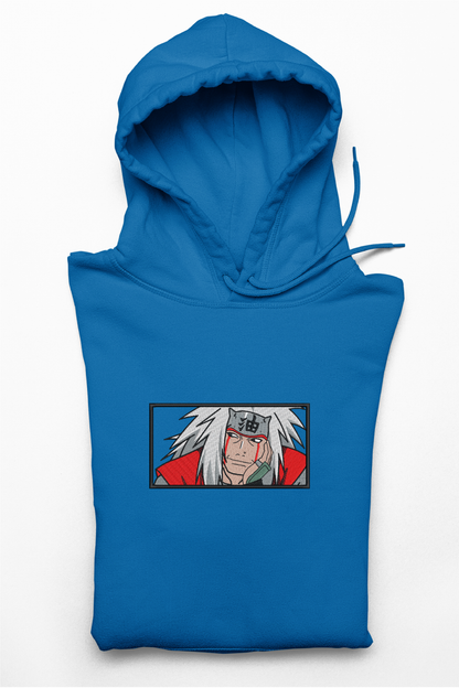 Hanorac anime brodat cu Jiraiya V2 din Naruto Shippuden