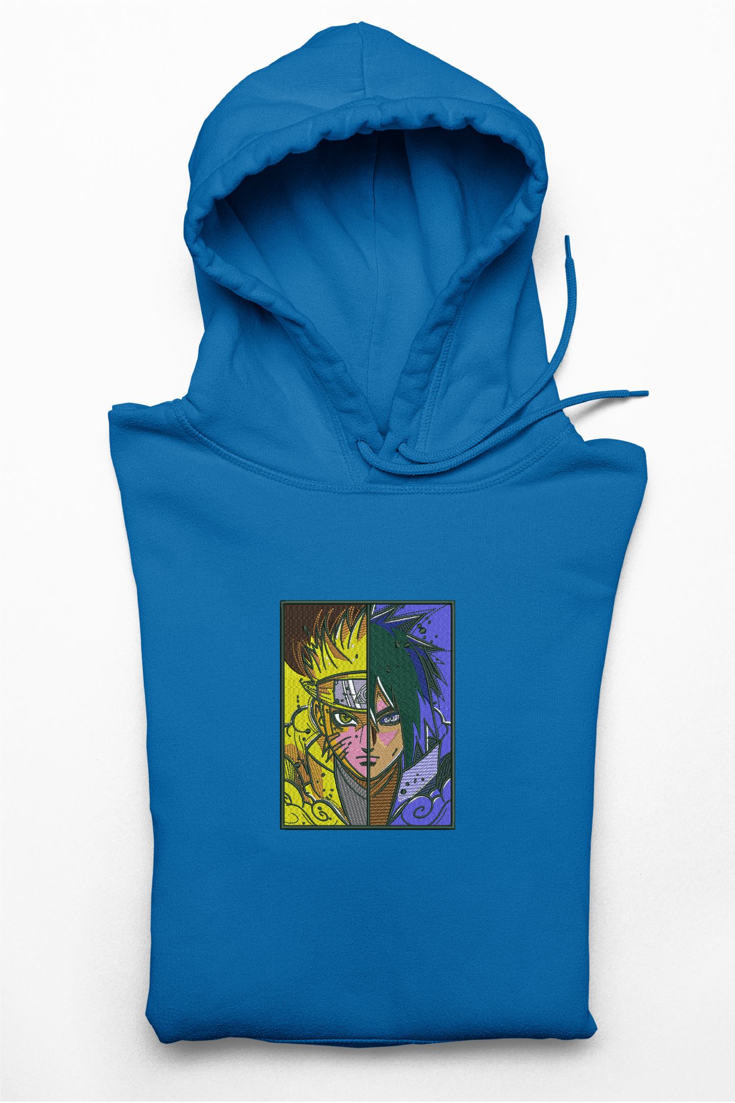 Hanorac anime brodat cu Naruto & Sasuke din Naruto Shippuden