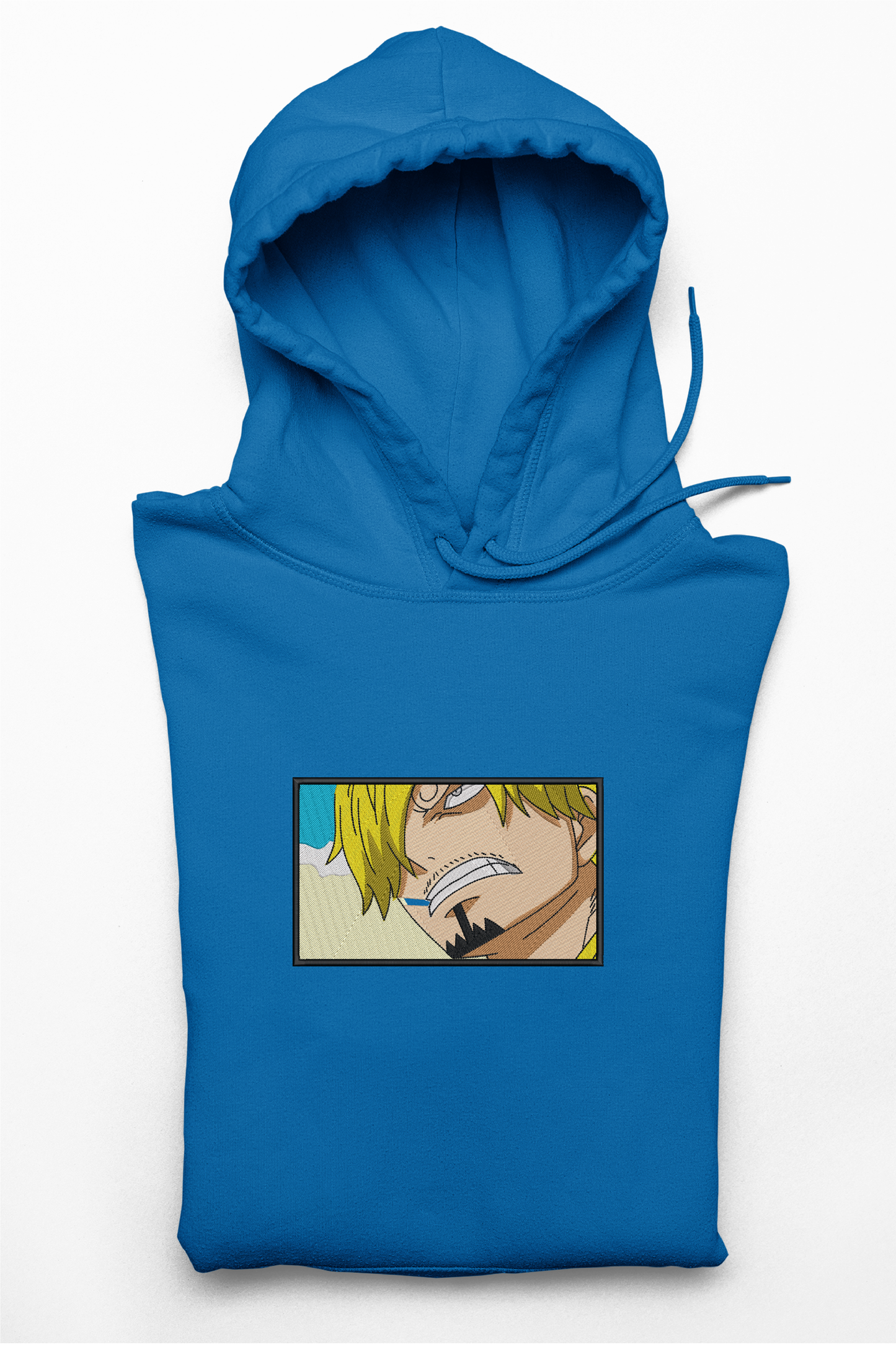 Hanorac anime brodat cu Sanji din One Piece