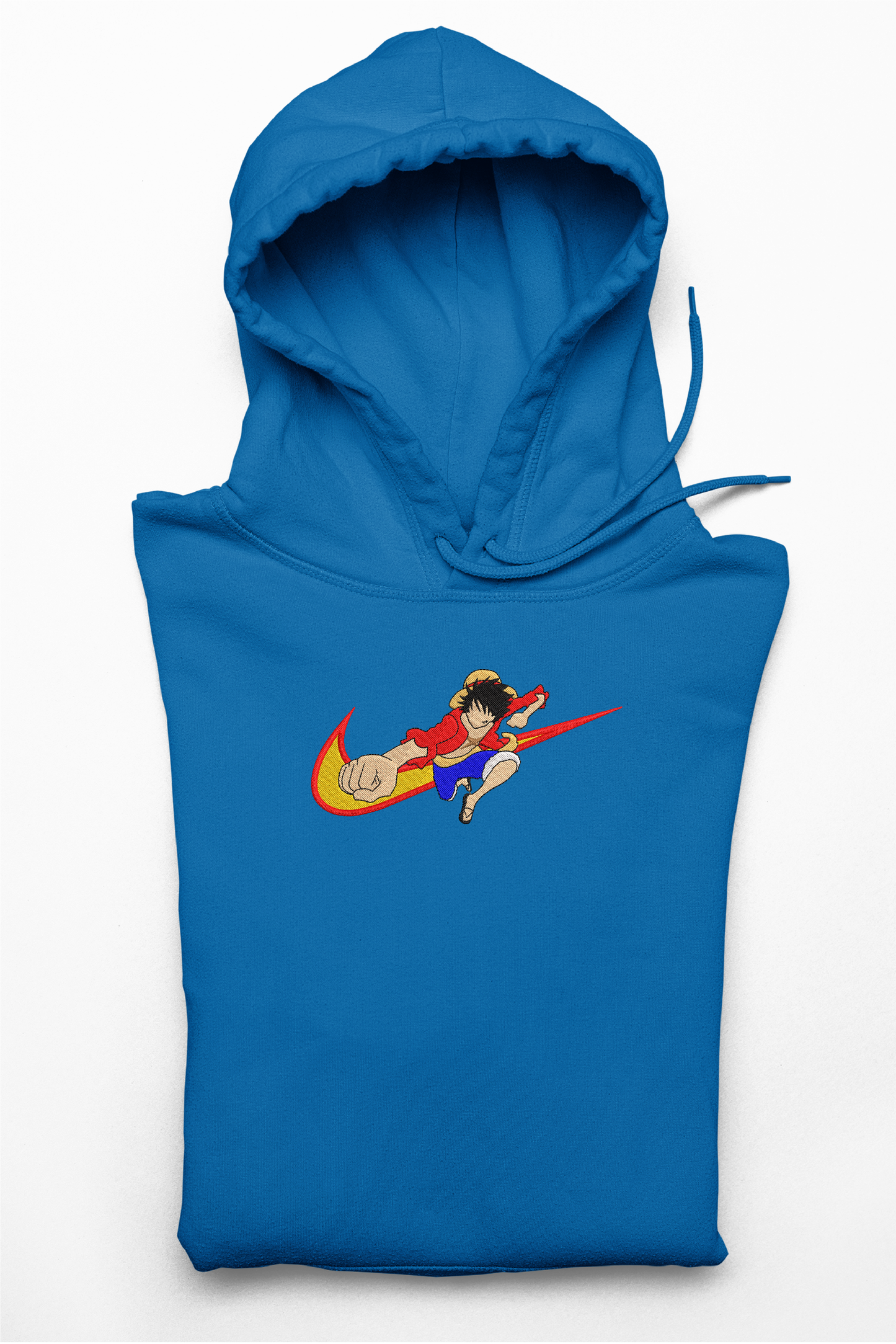Hanorac anime brodat cu Luffy din One Piece