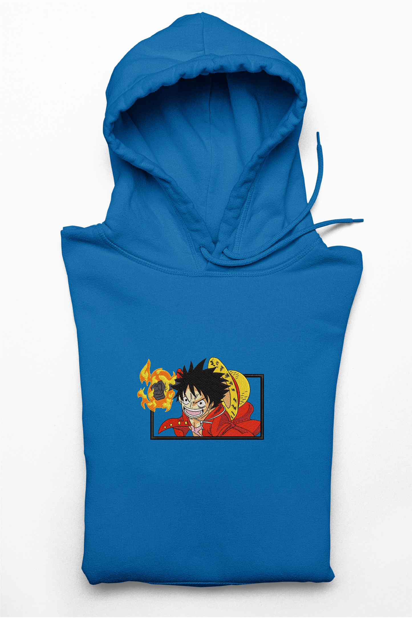 Hanorac anime brodat cu Luffy din One Piece