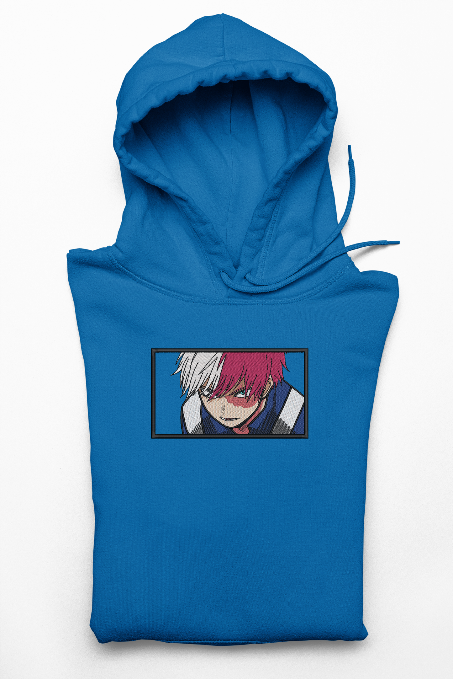 Hanorac anime brodat cu Todoroki v3 din My Hero Academia