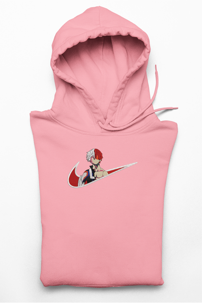 Hanorac anime brodat cu Todoroki v2 din My Hero Academia