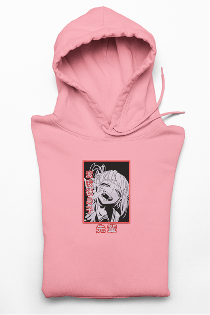 Hanorac anime brodat cu Toga Himiko din My Hero Academia