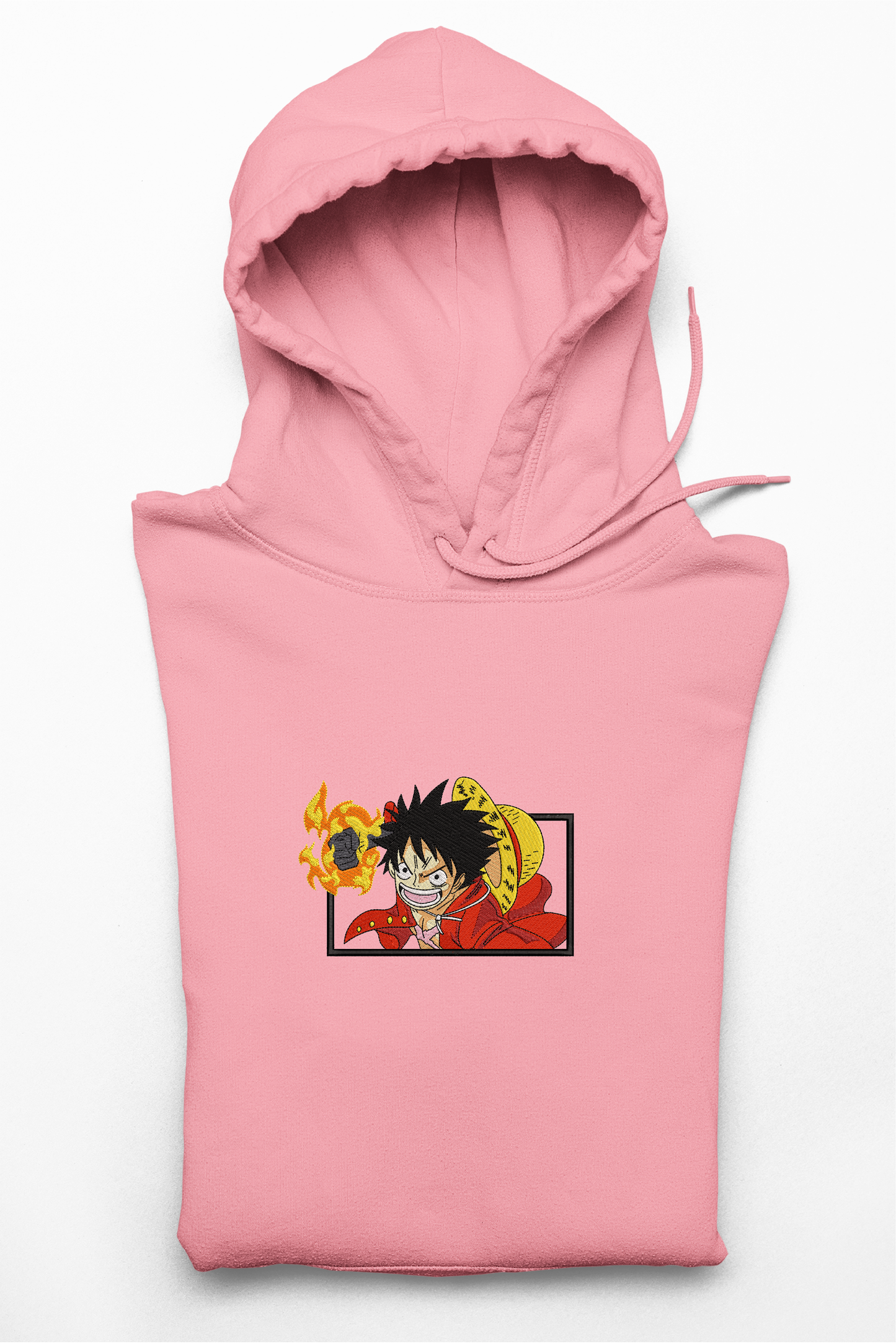 Hanorac anime brodat cu Luffy din One Piece