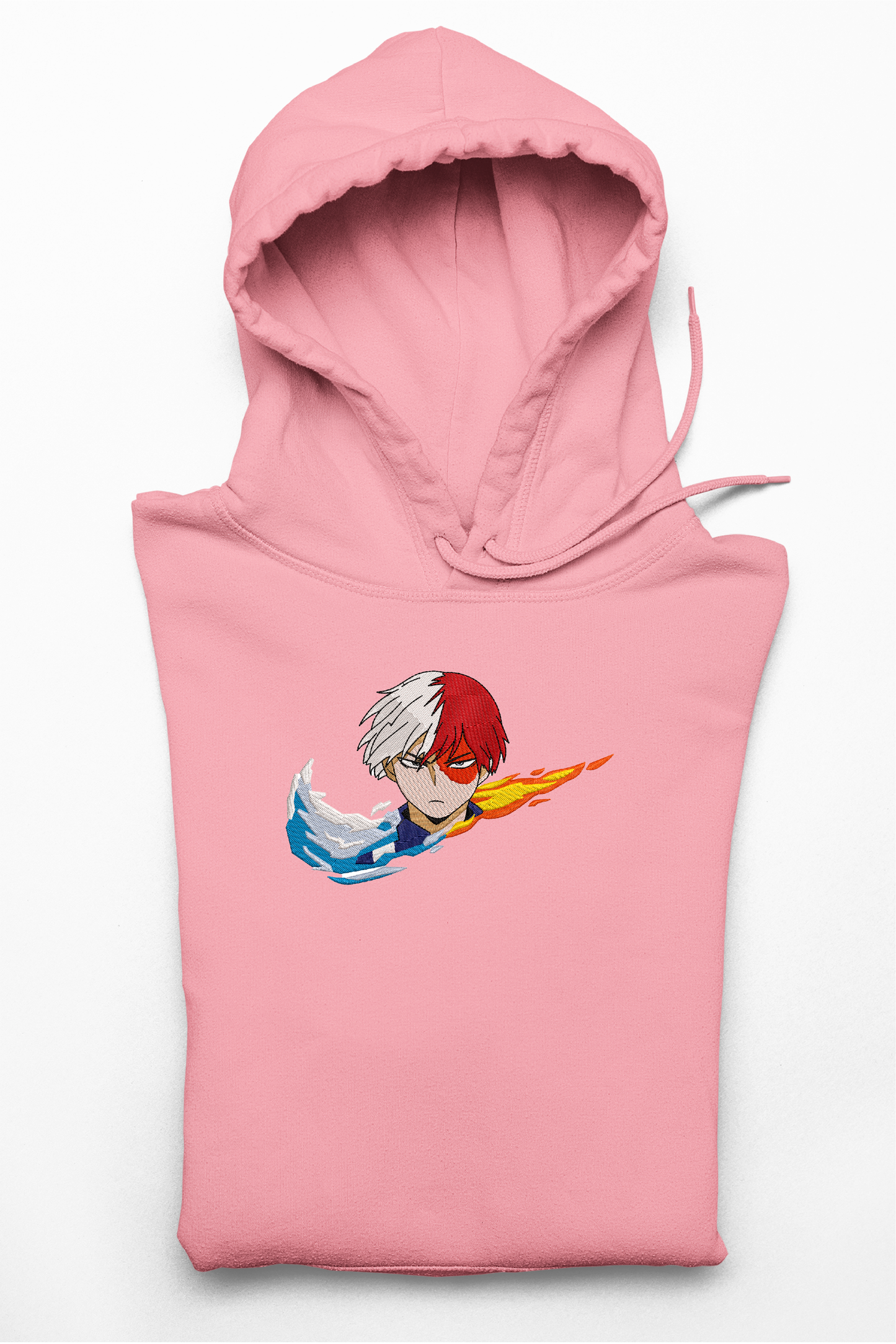 Hanorac anime brodat cu Todoroki din My Hero Academia