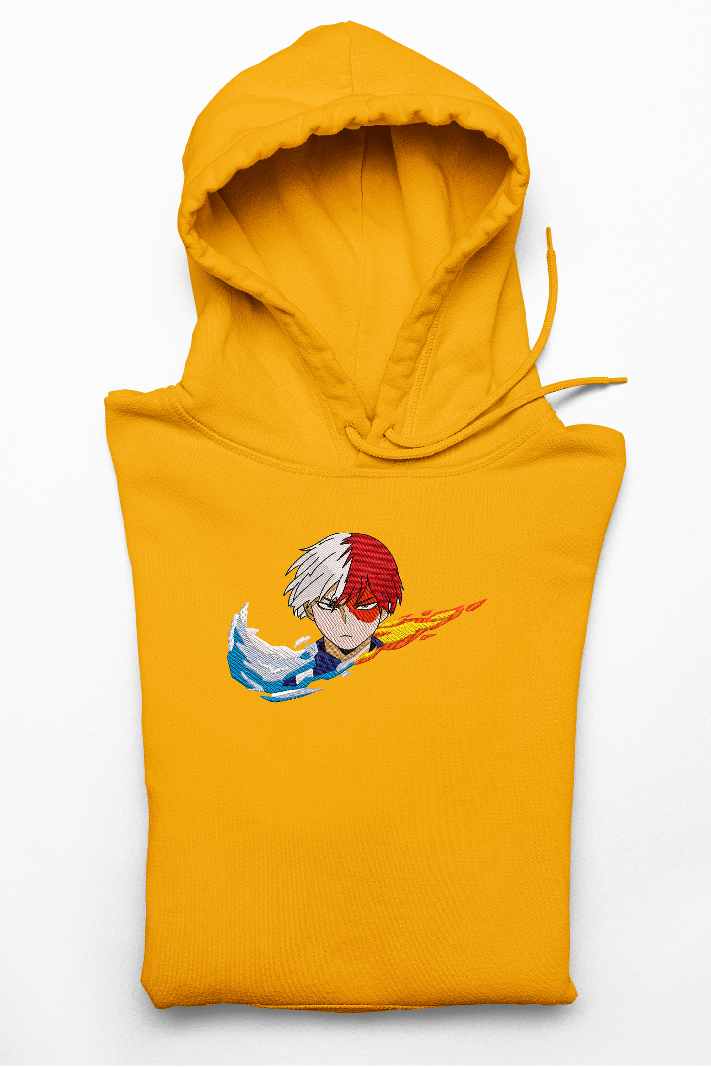 Hanorac anime brodat cu Todoroki din My Hero Academia