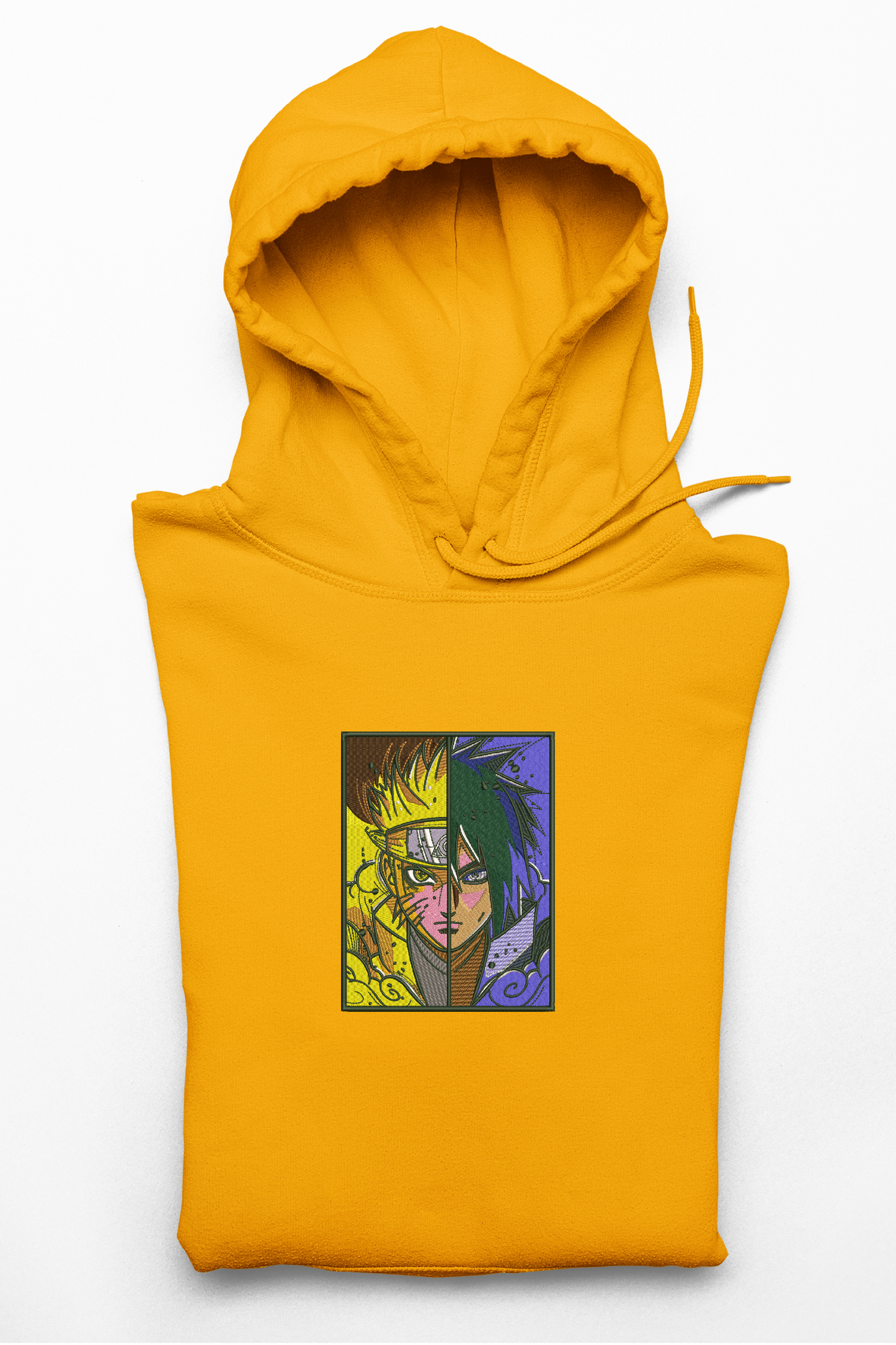 Hanorac anime brodat cu Naruto & Sasuke din Naruto Shippuden
