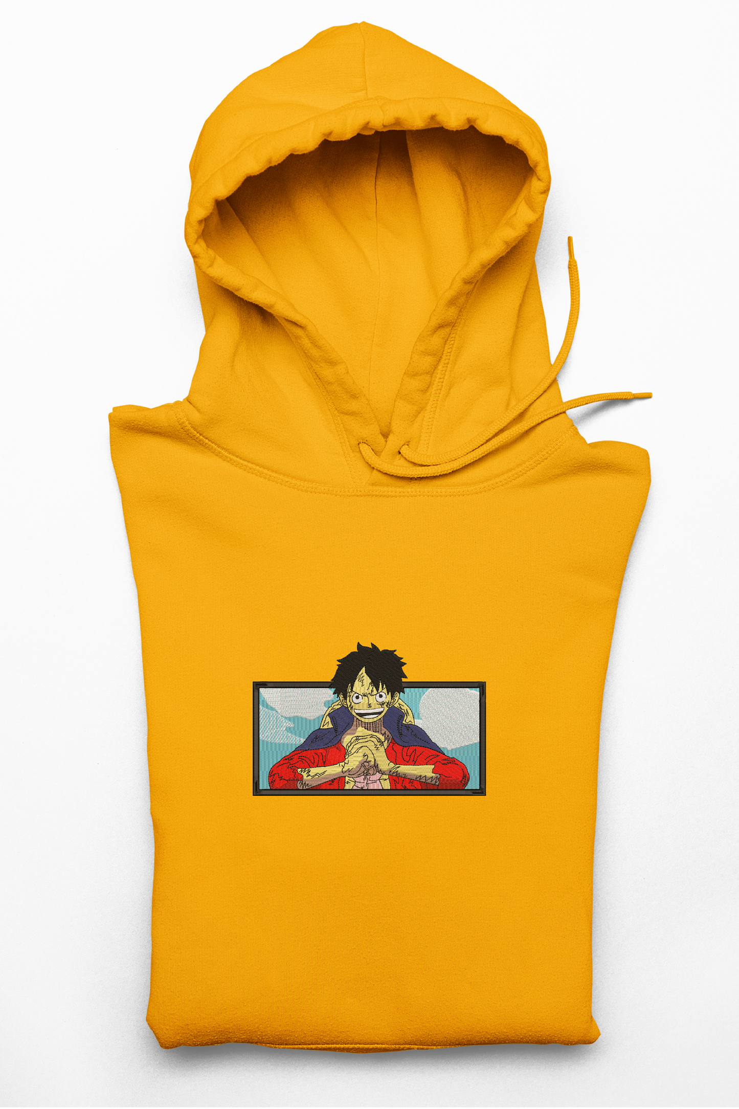Hanorac anime brodat cu Luffy din One Piece