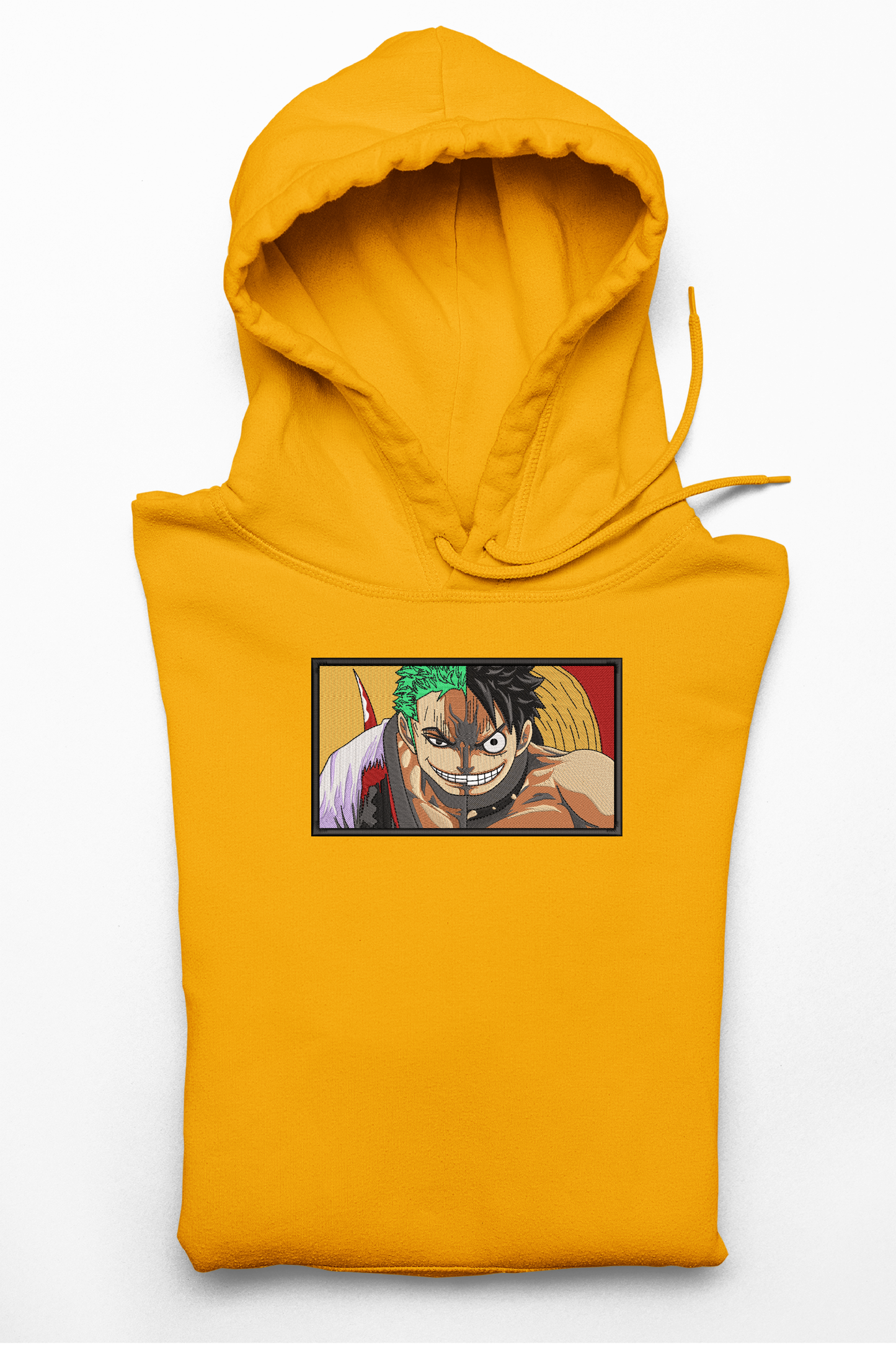 Hanorac anime brodat cu Luffy & Zoro din One Piece