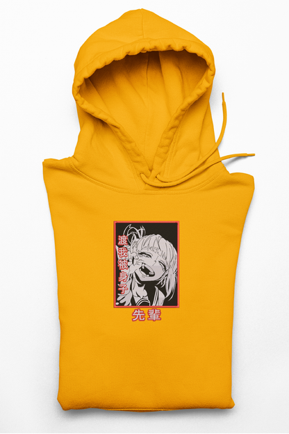 Hanorac anime brodat cu Toga Himiko din My Hero Academia