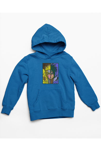 Hanorac anime brodat cu Naruto & Sasuke din Naruto Shippuden