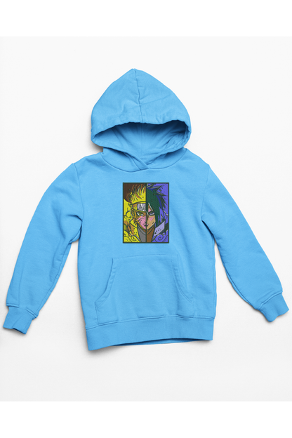 Hanorac anime brodat cu Naruto & Sasuke din Naruto Shippuden