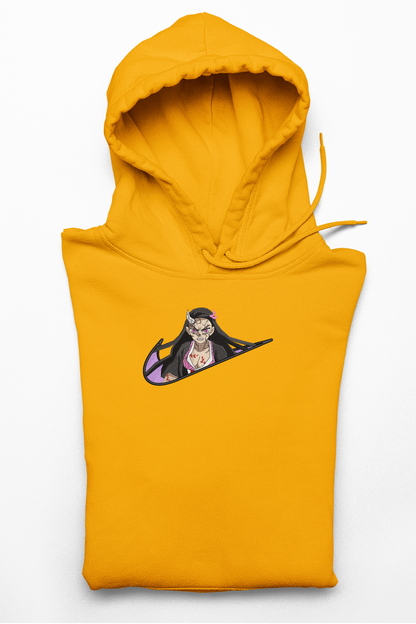 Hanorac anime brodat cu Nezuko v2 din Demon Slayer