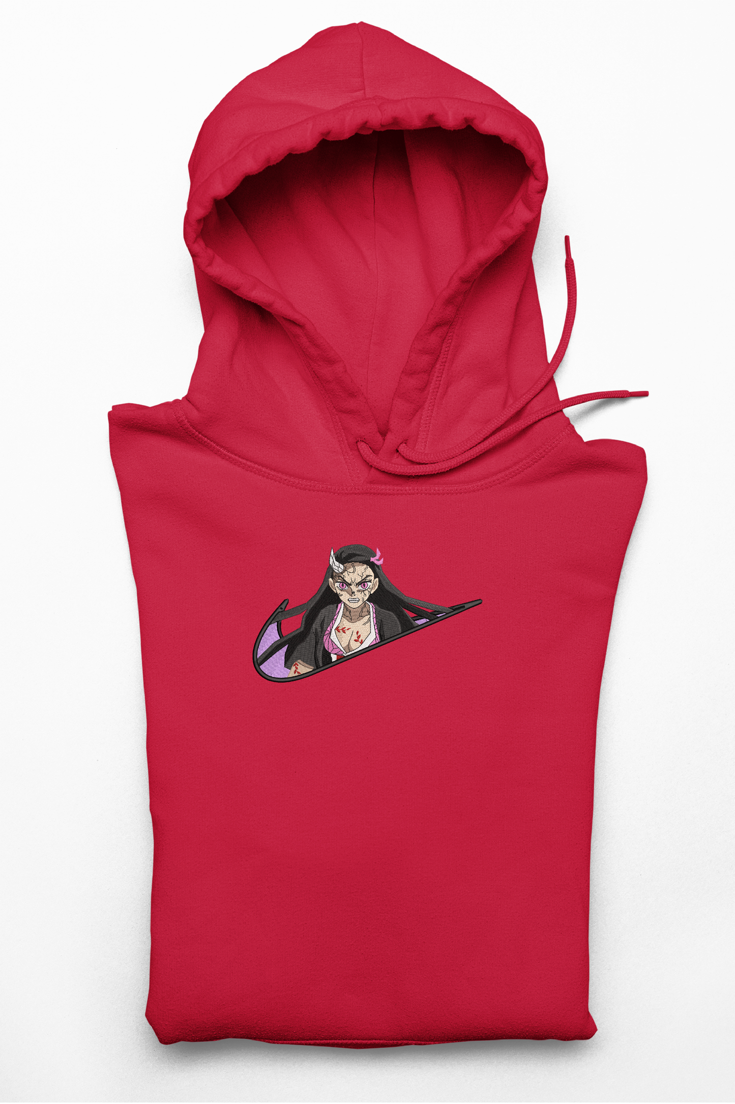 Hanorac anime brodat cu Nezuko v2 din Demon Slayer