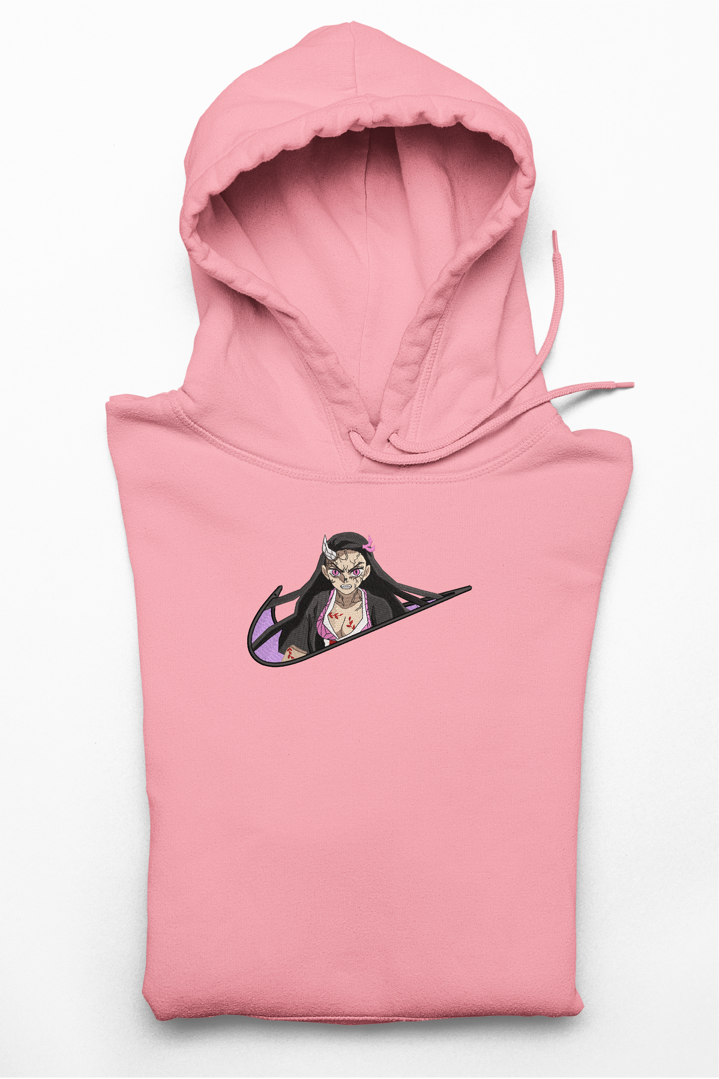 Hanorac anime brodat cu Nezuko v2 din Demon Slayer