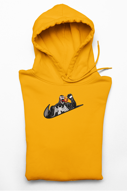 Hanorac anime brodat cu Venom din Marvel