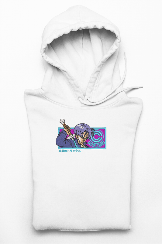 Hanorac anime brodat cu Trunks din Dragonball Z