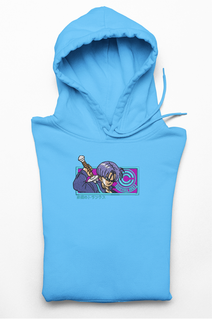Hanorac anime brodat cu Trunks din Dragonball Z