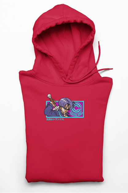 Hanorac anime brodat cu Trunks din Dragonball Z