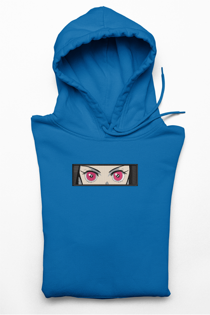 Hanorac anime brodat cu Nezuko v4 din Demon Slayer